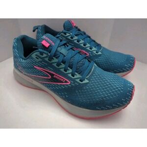 Brooks Levitate 5 Womens Shoes Teal Athletic Running Sneaker Sz 9 B 1203571B423